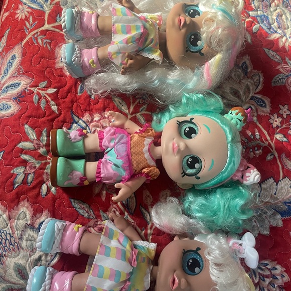 Rainbow Hair Dolls with Accessories - Picture 1 of 2